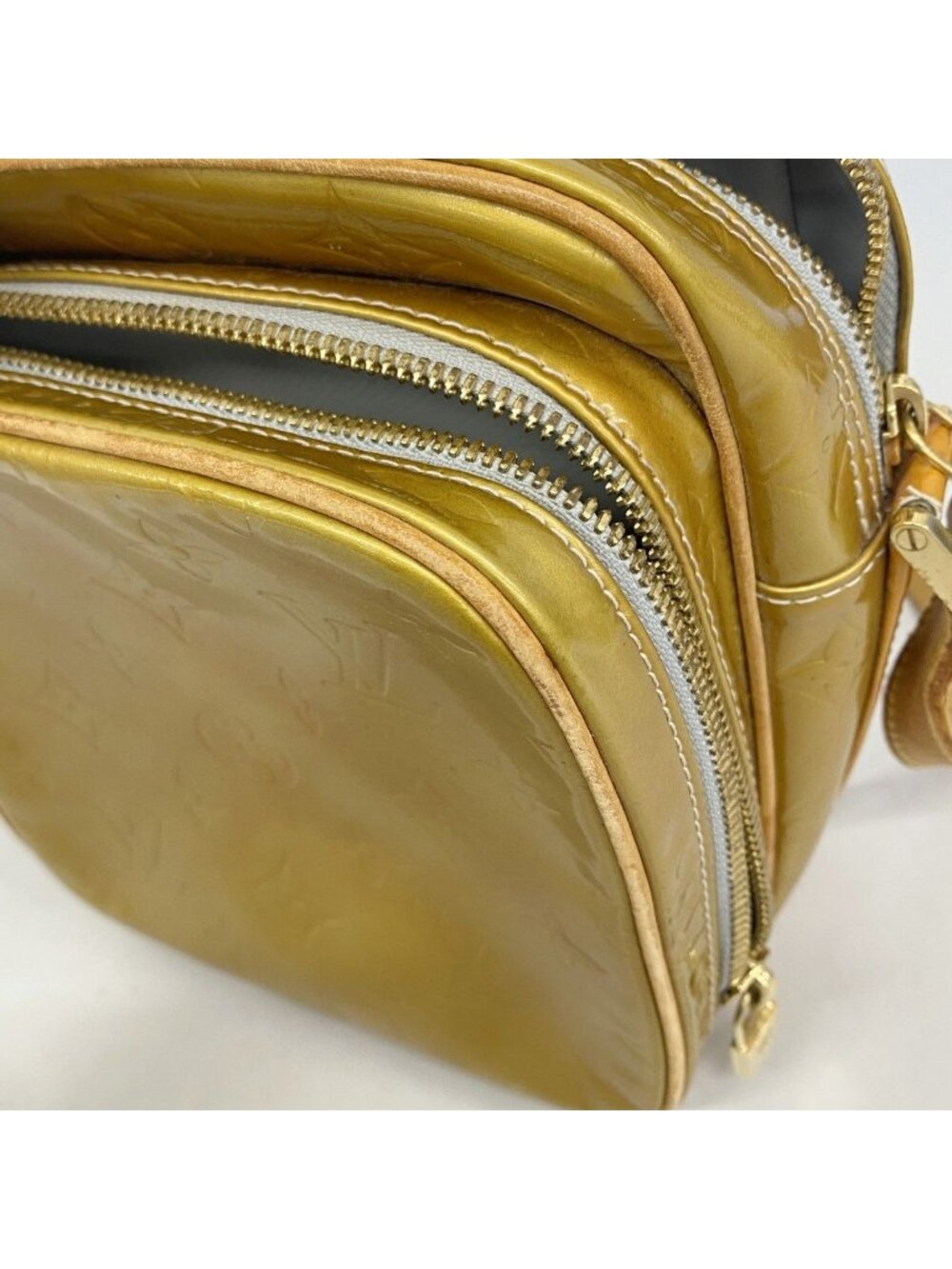 Louis Vuitton Shoulder Bag Vernis Woo Star Gray - Picture 9 of 10